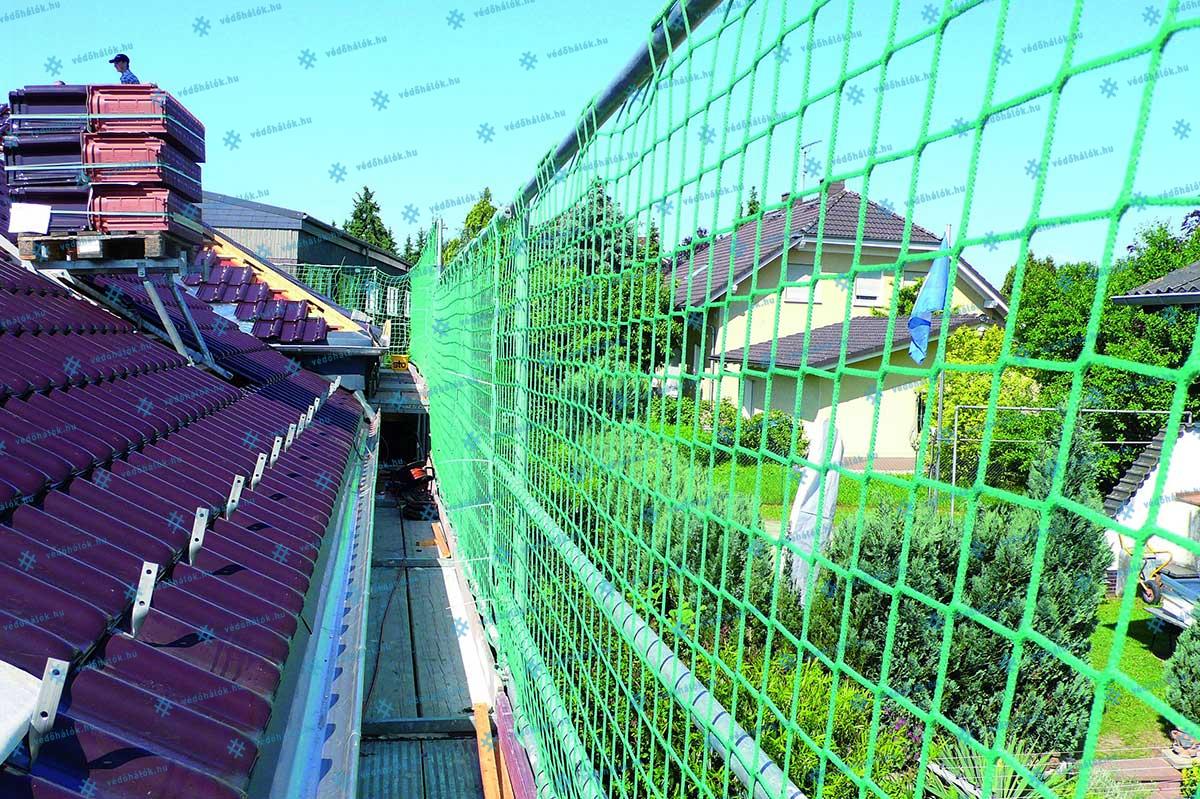 Állványzati oldalvédő hálók 1,5 x 10 m