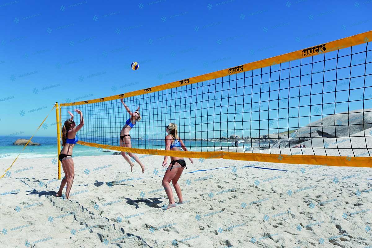 Strandröplabda versenyháló