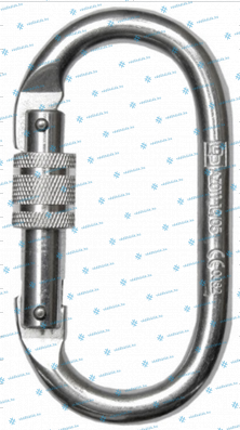 Nagy teherbírású karabiner (22 kN)